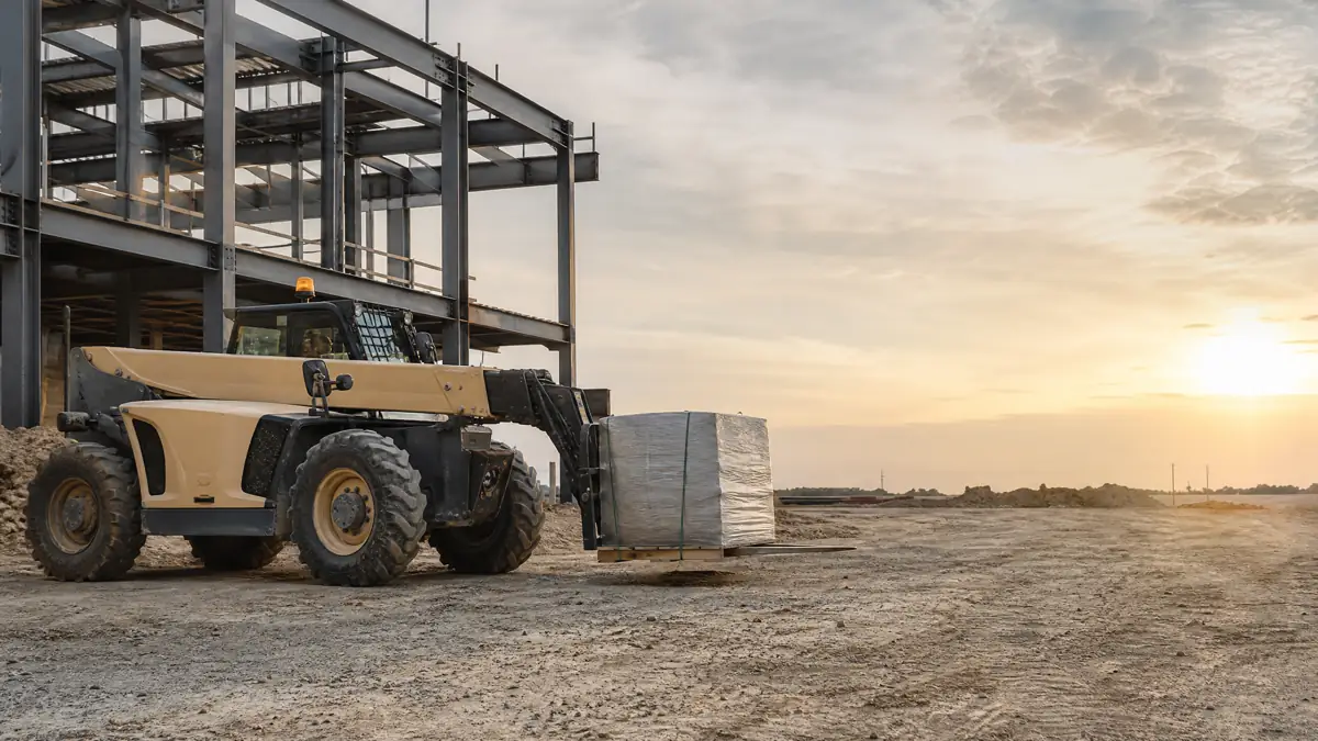 Telehandlers jobsite access in Montgomery